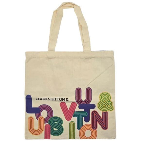 Louis Vuitton & Collab Exhibition City Tote Canvas Limited Edition 2021-2022 - Picture 1 of 11